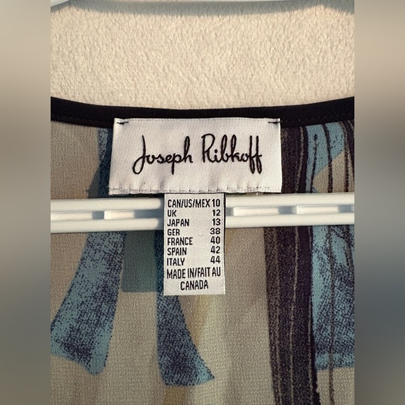 JOSEPH RIBKOFF Navy Blouse - Picture 7 of 11